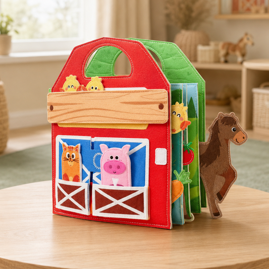 My First Farm Felt Busy Book