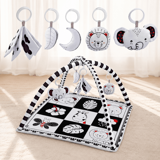 Baby Activity Gym Mat with Hanging Toys