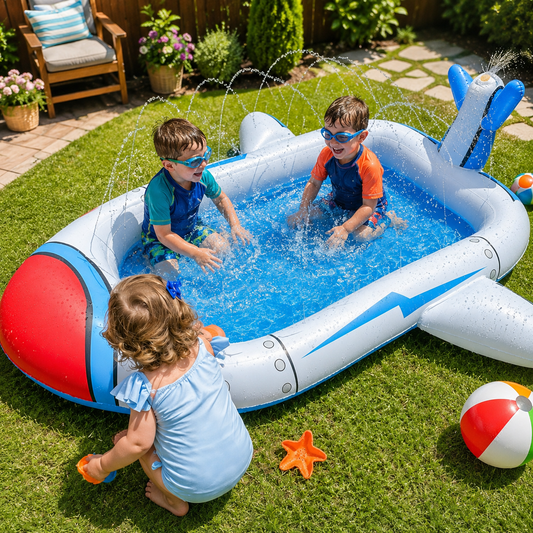 Splash Inflatable Water Float β Backyard Water Play Mat