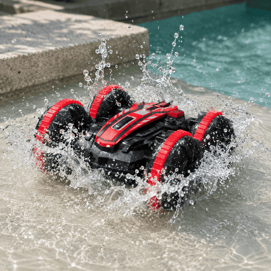 Aqua Rove RC Stunt Car – Waterproof All-Terrain Remote & Gesture Control Toy