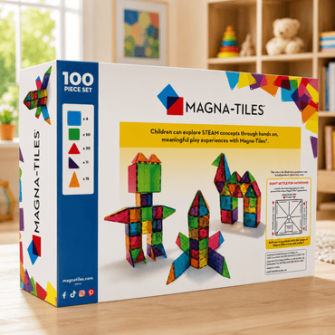Classic 100-Piece Magnetic Building Set