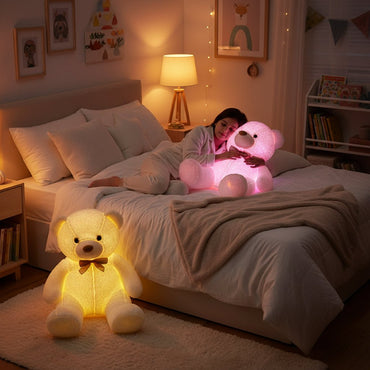 Glowing Teddy Bear Plush Toy - perfect birthday gift for toddlers1