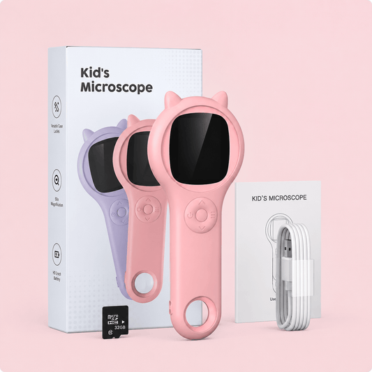 Observe The Microscopic World Science Children Educational Toys-Exploring nature through tech tools-7