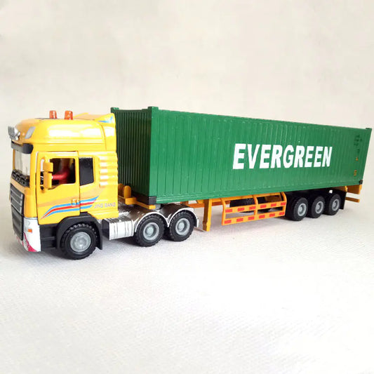 1:50 Scale Delivery Container Truck Model Toy Vehicle