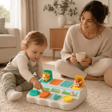 Pop Surprise Box β Pop-Up Musical Animal Color Toy for Toddlers 1-3