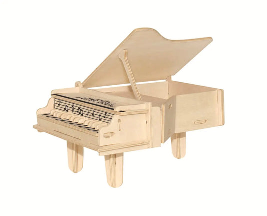 3D Wooden Puzzle Model - Piano Educational Toy