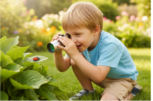 Mini Silver Monocular