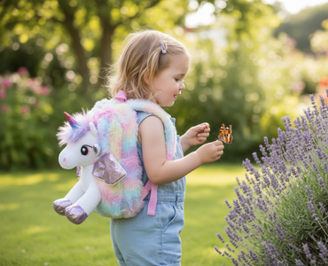 Plush Unicorn Backpack