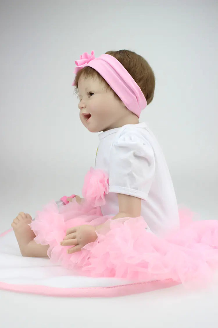 NPK Silicone Baby Doll Body for Early Education Gift