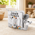 High Contrast Animal Tail Soft Cloth Baby Book