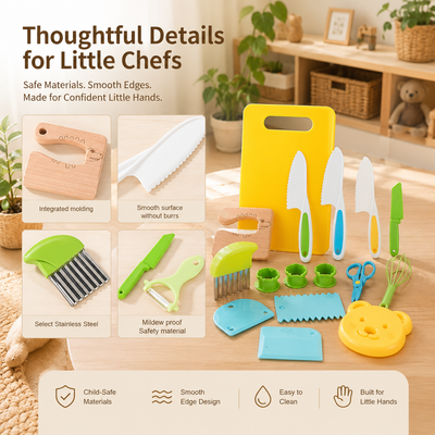 Kids Safe Cooking Tool Set