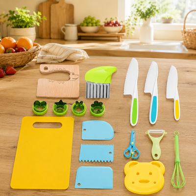 Kids Safe Cooking Tool Set