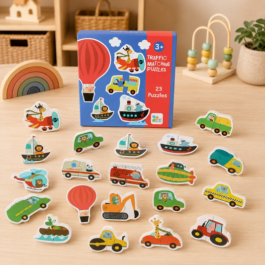 Woodland Match Puzzle Board