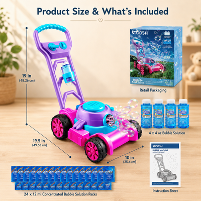 Bubble Lawn Mower Outdoor Bubble Machine