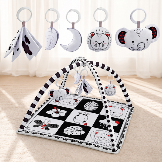 Baby Activity Gym Mat with Hanging Toys