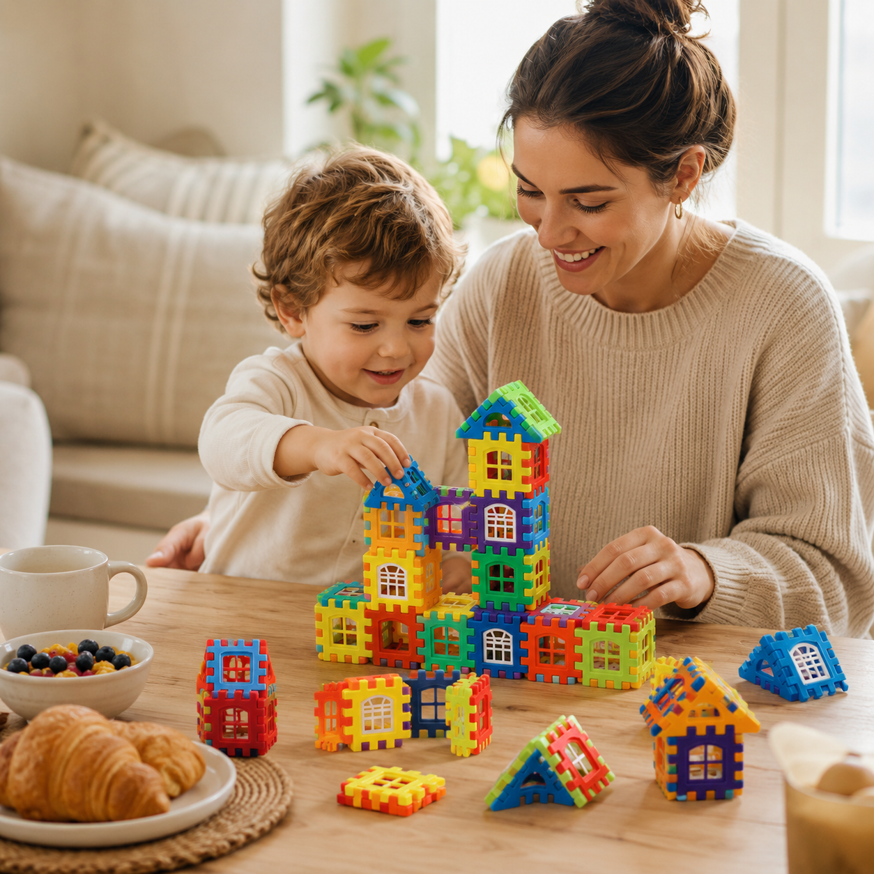 BuildNest DIY House Building Block Set – Creative STEM Toy