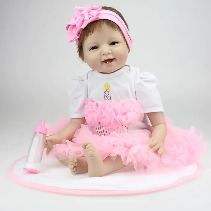 NPK Silicone Baby Doll Body for Early Education Gift