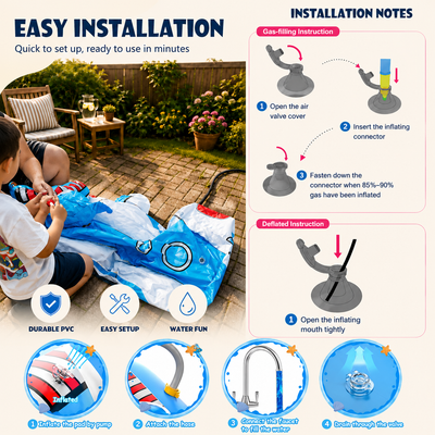 Splash Inflatable Water Float – Backyard Water Play Mat