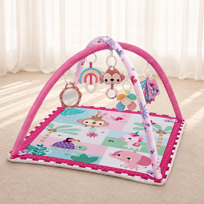 Baby Activity Gym Mat with Hanging Toys