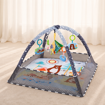 Baby Activity Gym Mat with Hanging Toys