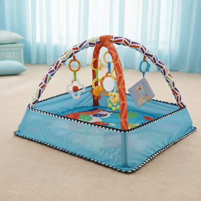 Baby Activity Gym Mat with Hanging Toys