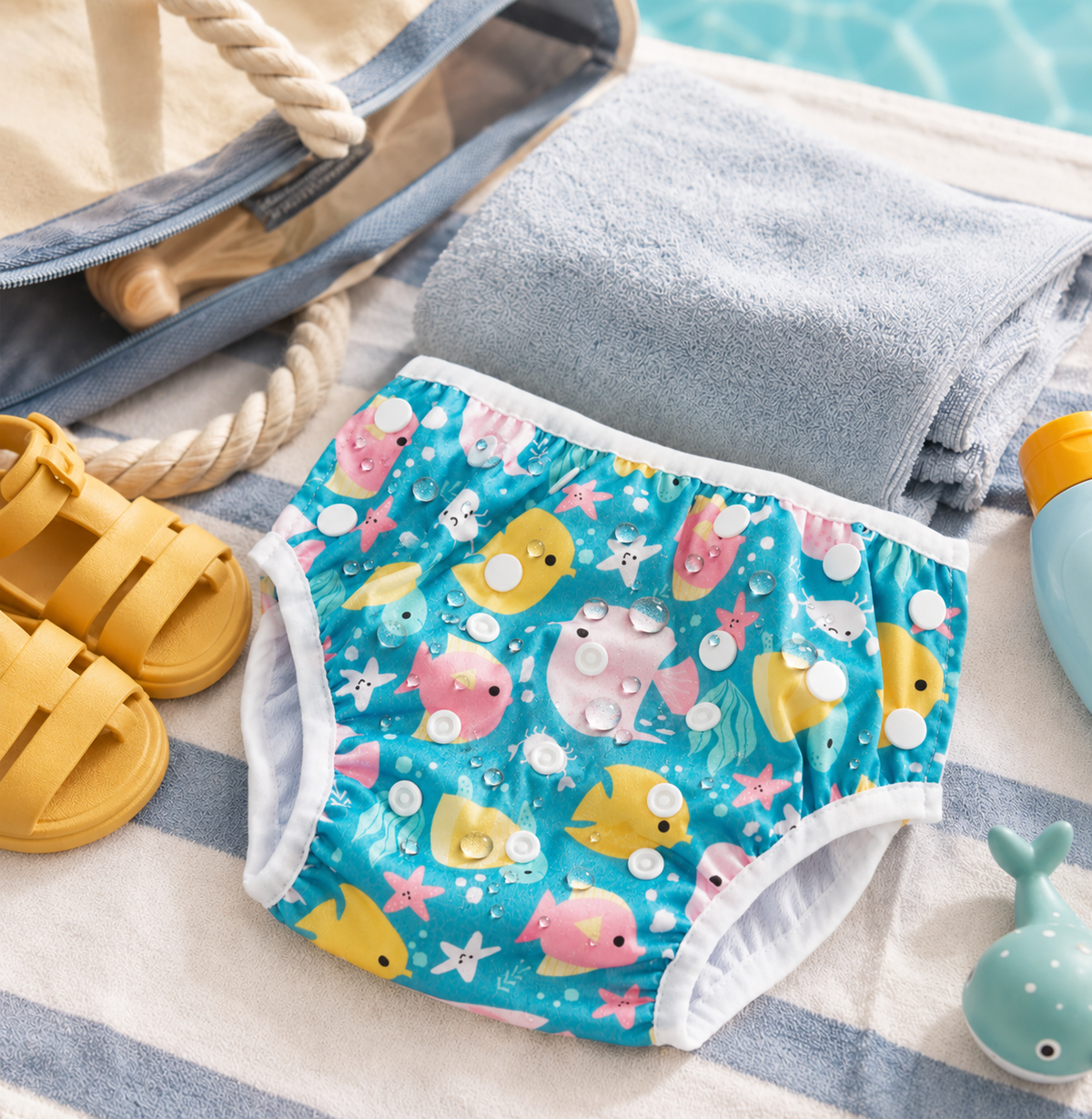 Stays dry through every splash
