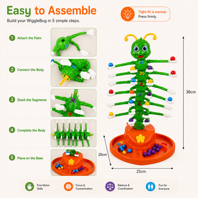 WiggleBug Dancing Caterpillar Balance Game