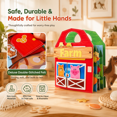 My First Farm Felt Busy Book