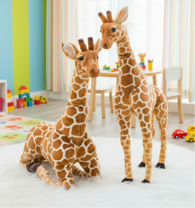 Huge Giraffe Plush Toy, perfect kids and toddlers birthday gift and nurcery decor piece