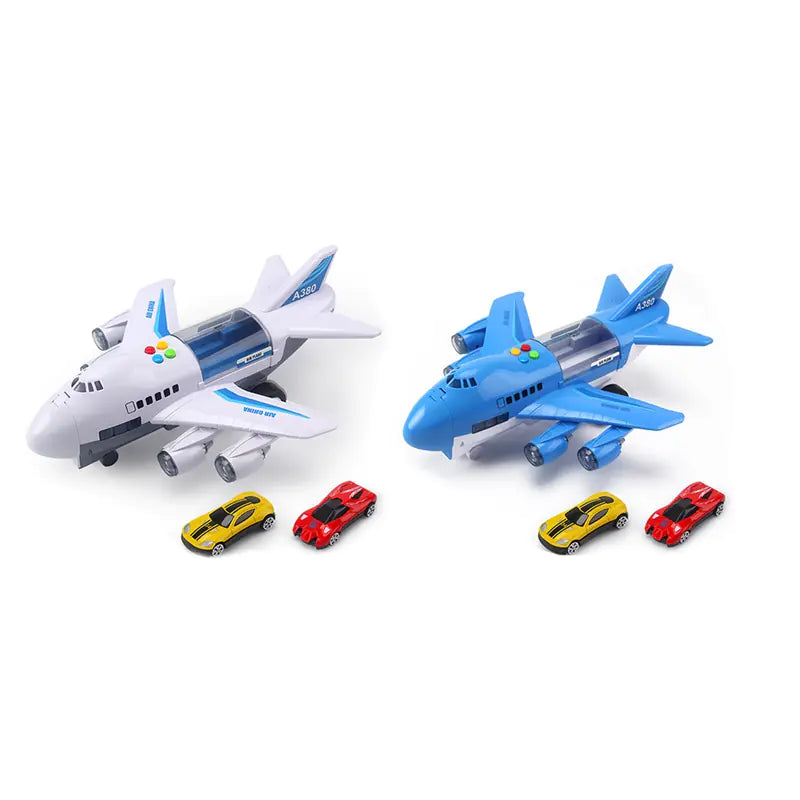 Children's Inertial Story Plane Toy with Sound and Light