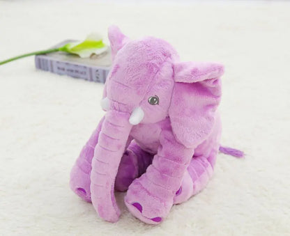 Cartoon Elephant Plush Toy and Baby Pillow