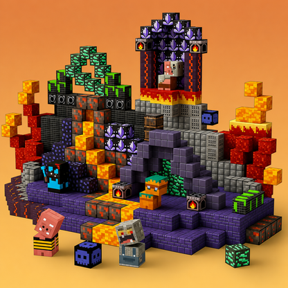 magnetic building blocks mine world construction, perfect birthday gift for kids