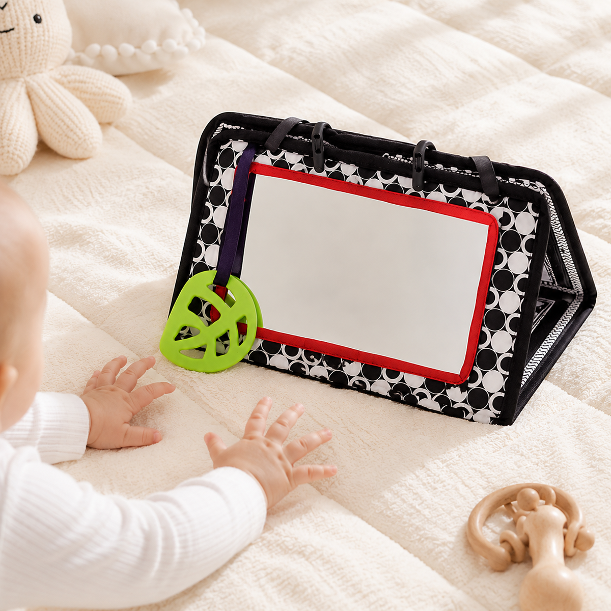 MirrorFold Foldable Baby Mirror Toy