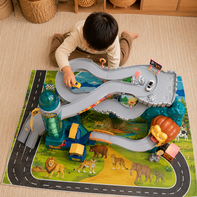 Mountain Adventure Car Track Playset