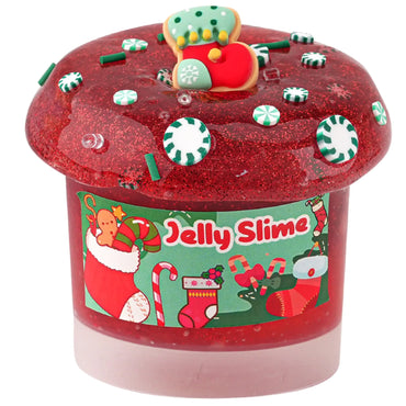 Christmas Stocking Stuffers for Kids Red Glitter Crystal Slime Super Soft & Non-Sticky Premade Slime Girls Gifts & Boys Gifts Birthday Easter Hallowmas Christmas Slime Sensory Toys