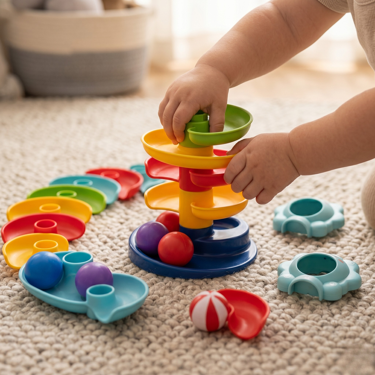 Stack it by hand