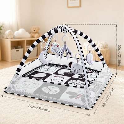 PlayArch — Baby Play Mat & Activity Gym for babies in contrast colors
