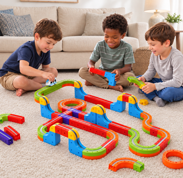 Rail Runner Magnetic Train Set