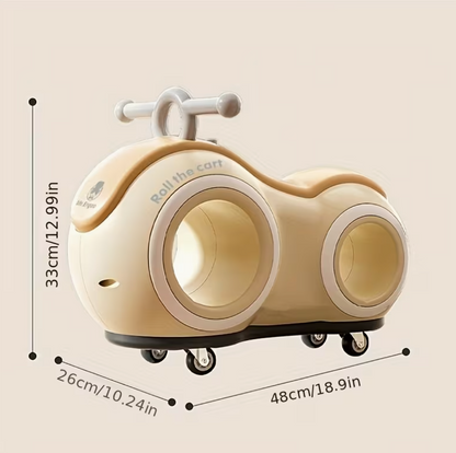 Roll & Glow Ride-On Car For Toddlers