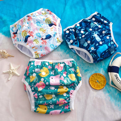 ocean Splashfit Adjustable Baby Swim Diaper Pants