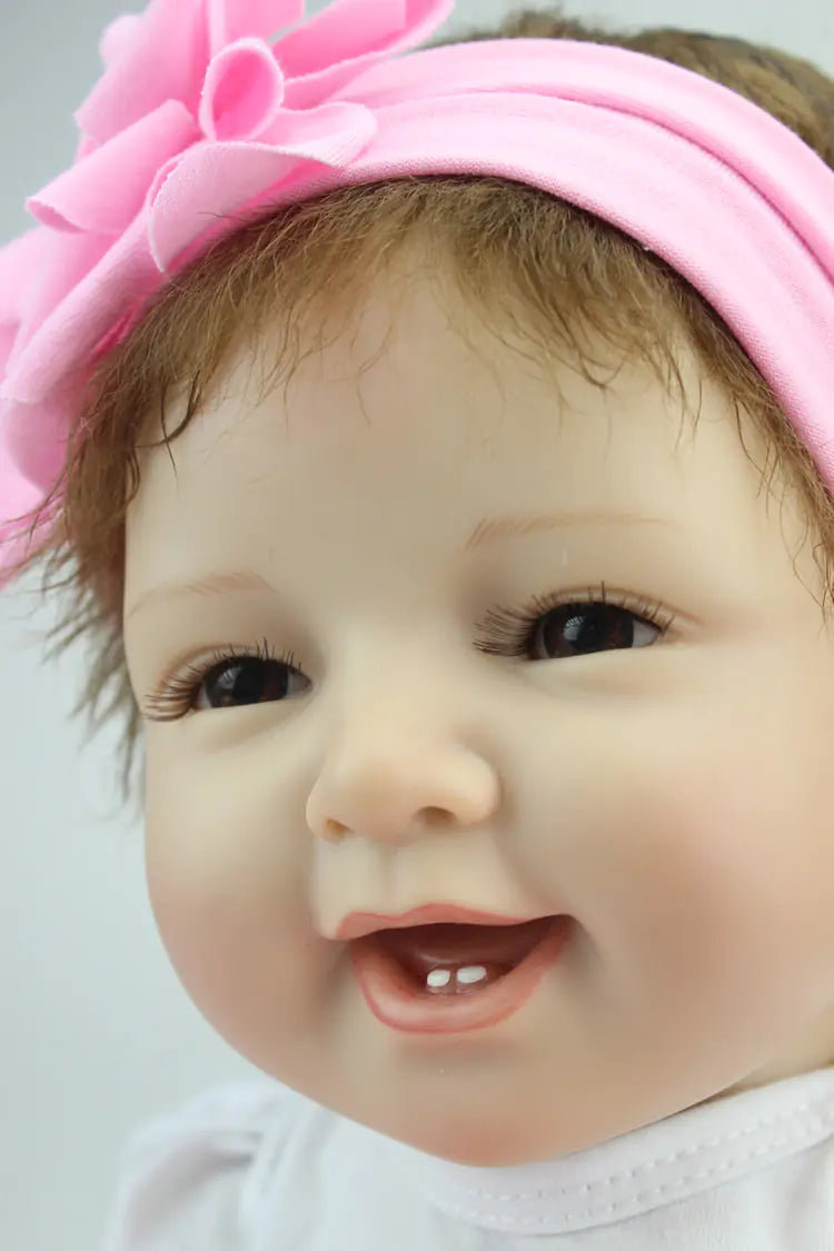 NPK Silicone Baby Doll Body for Early Education Gift