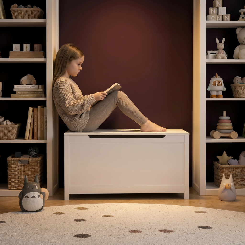 TidyBox — Kids Wooden Toy Storage Chest