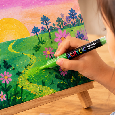 Acrylic Soft Tip Paint Pens Set