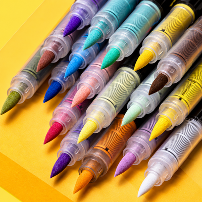 Acrylic Soft Tip Paint Pens Set