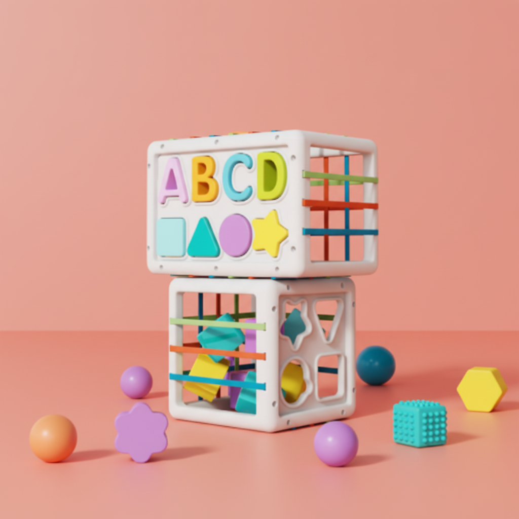 Sensory Baby Multi-Functional Cube