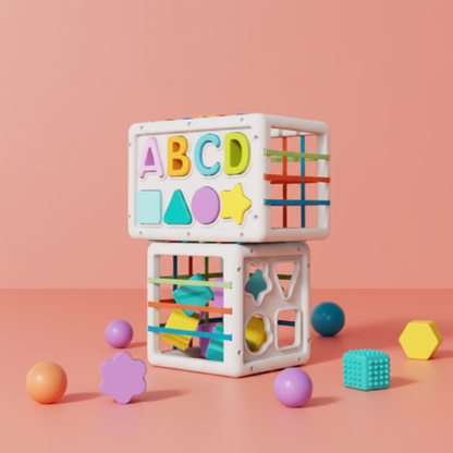 Sensory Baby Multi-Functional Cube