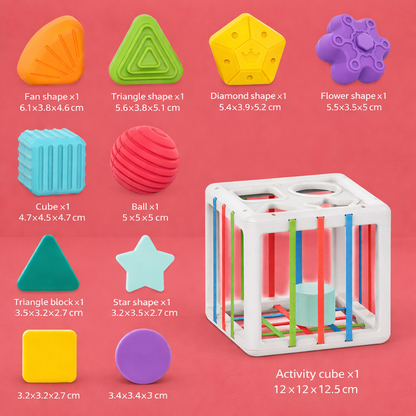 Sensory Baby Multi-Functional Cube