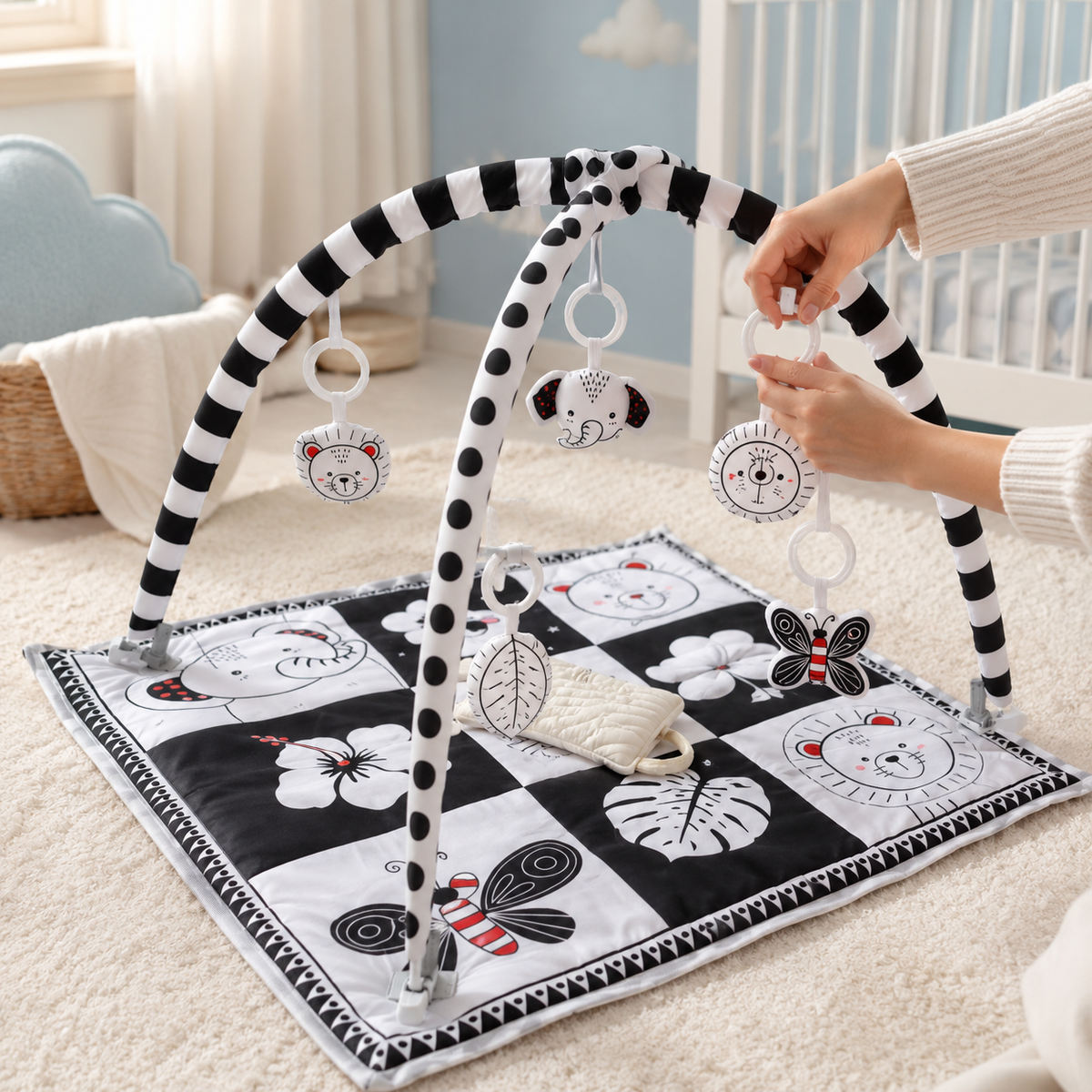 Designed for newborn vision