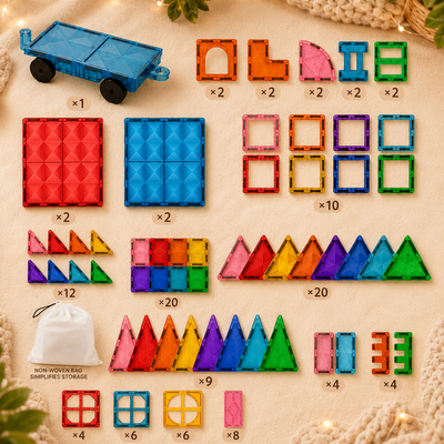 CastleQuest Magnetic Building Tiles