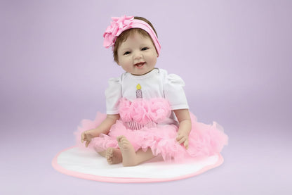 Silicone Cloth Baby Doll